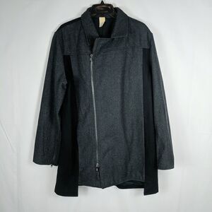 HYDEN YOO STANDARD ISSUE NYC MILITARY COAT WOOL LO